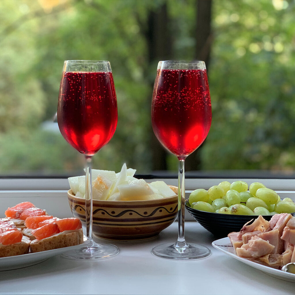 Sanbitter podczas aperitivo