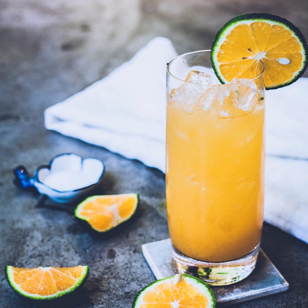 bezalkoholowy aperitif z włoch czyli Aranciata Amara